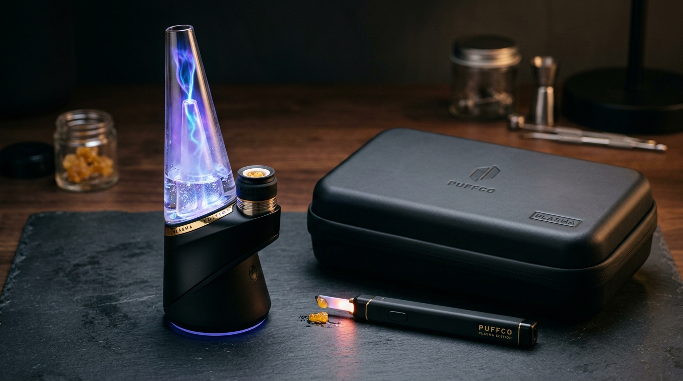 Hands-On: Limited Edition Puffco Peak Plasma 3DXL & Matching Hot Knife